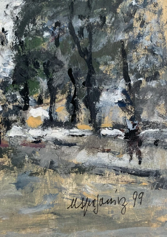 Magdalena Spasowiczm Kazimierz Dolny, obraz, Galeria Sztuki Katarzyny Napiórkowskiej