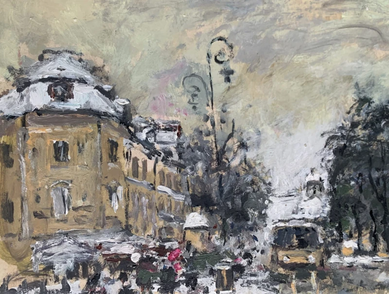 Magdalena Spasowiczm Kazimierz Dolny, obraz, Galeria Sztuki Katarzyny Napiórkowskiej