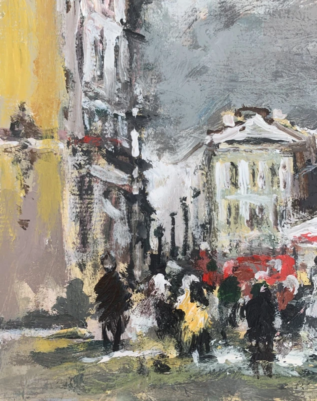 Magdalena Spasowicz, Warszawa, Krakowskie Przedmieście, obraz, Galeria Sztuki Katarzyny Napiórkowskiej