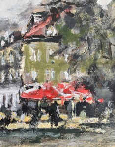 Magdalena Spasowicz, Warszawa, Krakowskie Przedmieście, obraz, Galeria Sztuki Katarzyny Napiórkowskiej