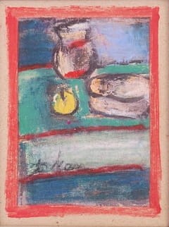 Eugeniusz Tukan-Wolski Martwa natura na zielonym stole Galeria Sztuki Katarzyny Napiórkowskiej (1).jpg