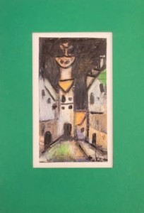 Eugeniusz Tukan-Wolski Pejzaż miejski nocą Galeria Sztuki Katarzyny Napiórkowskiej (3).jpg