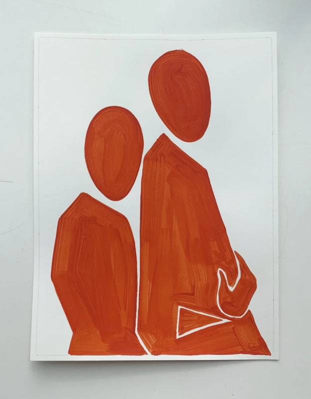 Waleria Matelska Przytuleni Galeria Sztuki Katarzyny Napiórkowskiej