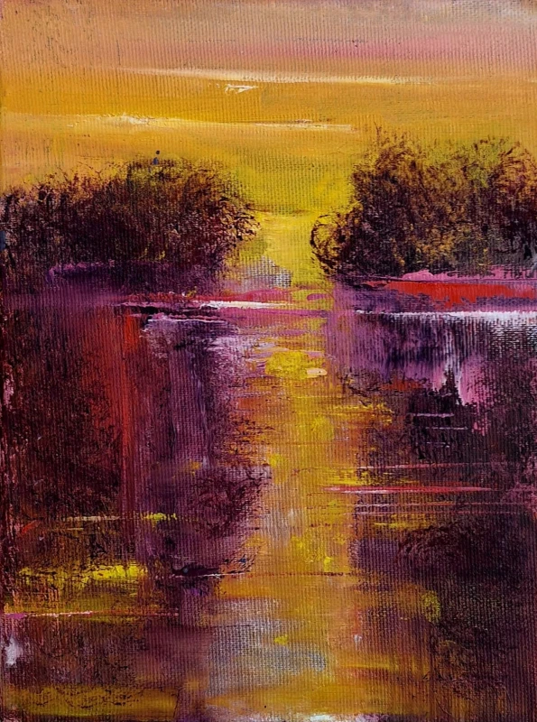 Barbara Hubert Pejzaż XIX Galeria Sztuki Katarzyny Napiórkowskiej