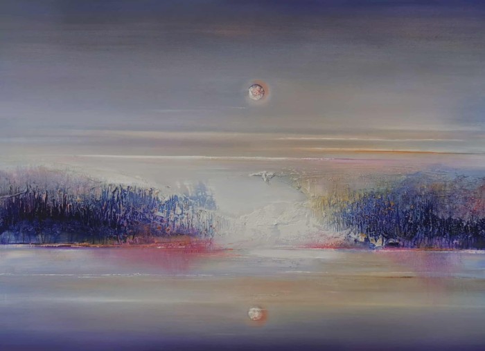 Barbara Hubert Jasna noc Galeria Sztuki Katarzyny Napiórkowskiej