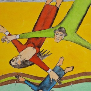 Czesław Tumielewicz Lot nad dworkiem Galeria Sztuki Katarzyny Napiórkowskiej