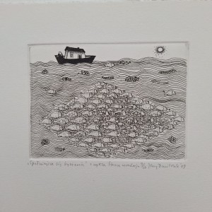 Jerzy Dmitruk Spełniające się życzenie (Siewca urodzaju) Galeria Sztuki Katarzyny Napiórkowskiej