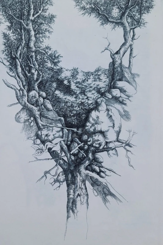 Adam Kwaśny Pejzaż morski Galeria Sztuki Katarzyny Napiórkowskiej