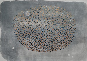 Marianna Stuhr The dark night sky nebula Galeria Sztuki Katarzyny Napiórkowskiej