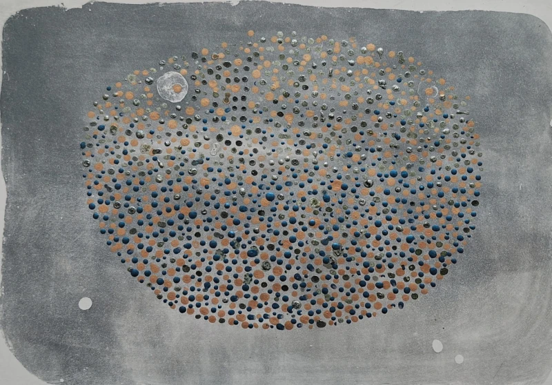 Marianna Stuhr The dark night sky nebula Galeria Sztuki Katarzyny Napiórkowskiej