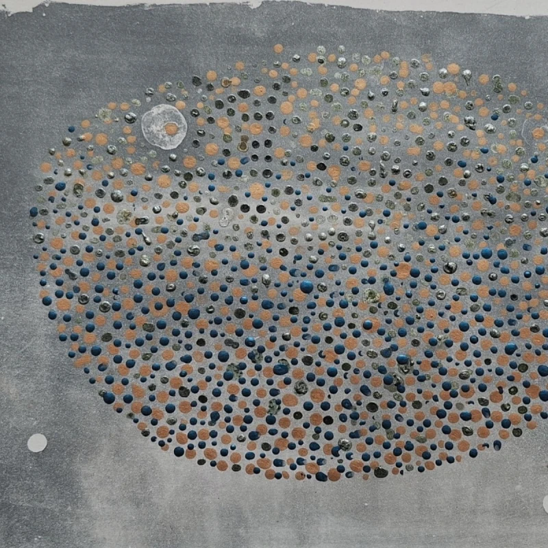 Marianna Stuhr The dark night sky nebula Galeria Sztuki Katarzyny Napiórkowskiej