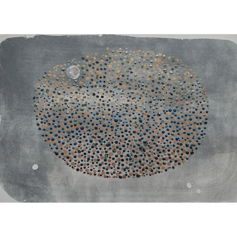 Marianna Stuhr The dark night sky nebula Galeria Sztuki Katarzyny Napiórkowskiej