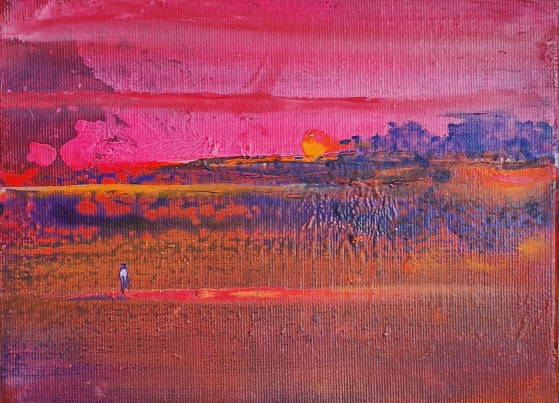 Barbara Hubert Pejzaż XII Galeria Sztuki Katarzyny Napiórkowskiej