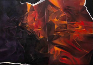Klaudia Lata Zapis porzuconej intencji, olej na płótnie 100x70cm, 2026.jpg