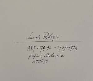Leszek Rózga, Akt