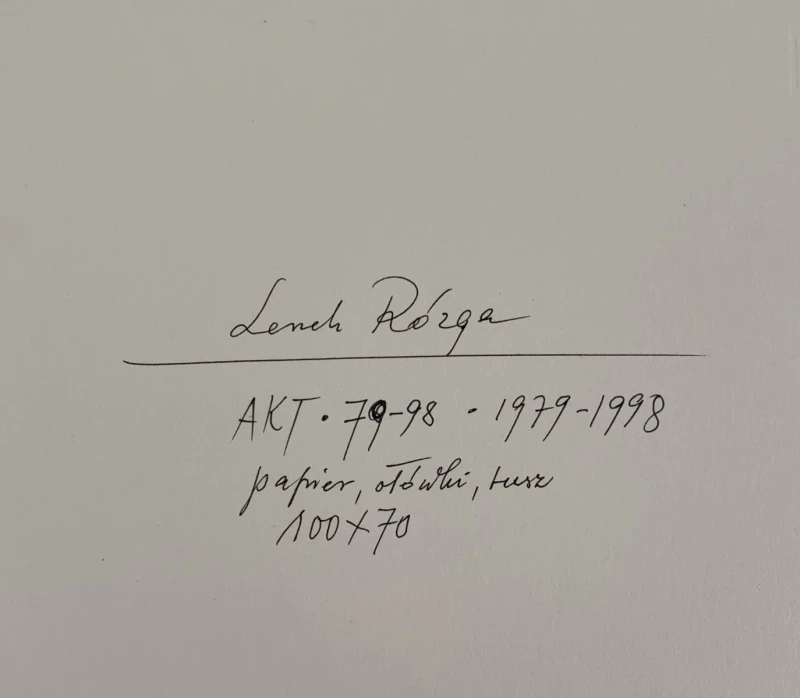 Leszek Rózga, Akt